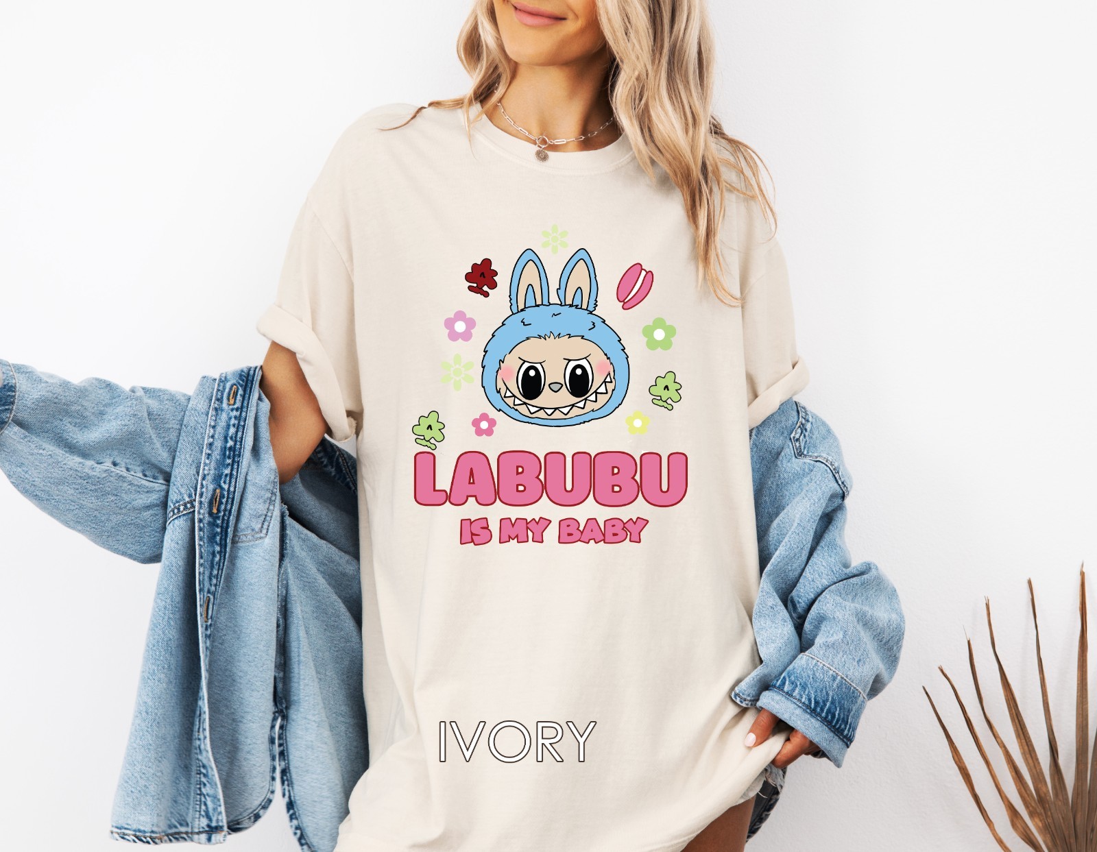 Labubu Is My Baby Shirt Labubu Graphic Shirt Funny Labubu Lover Tee The Monsters
