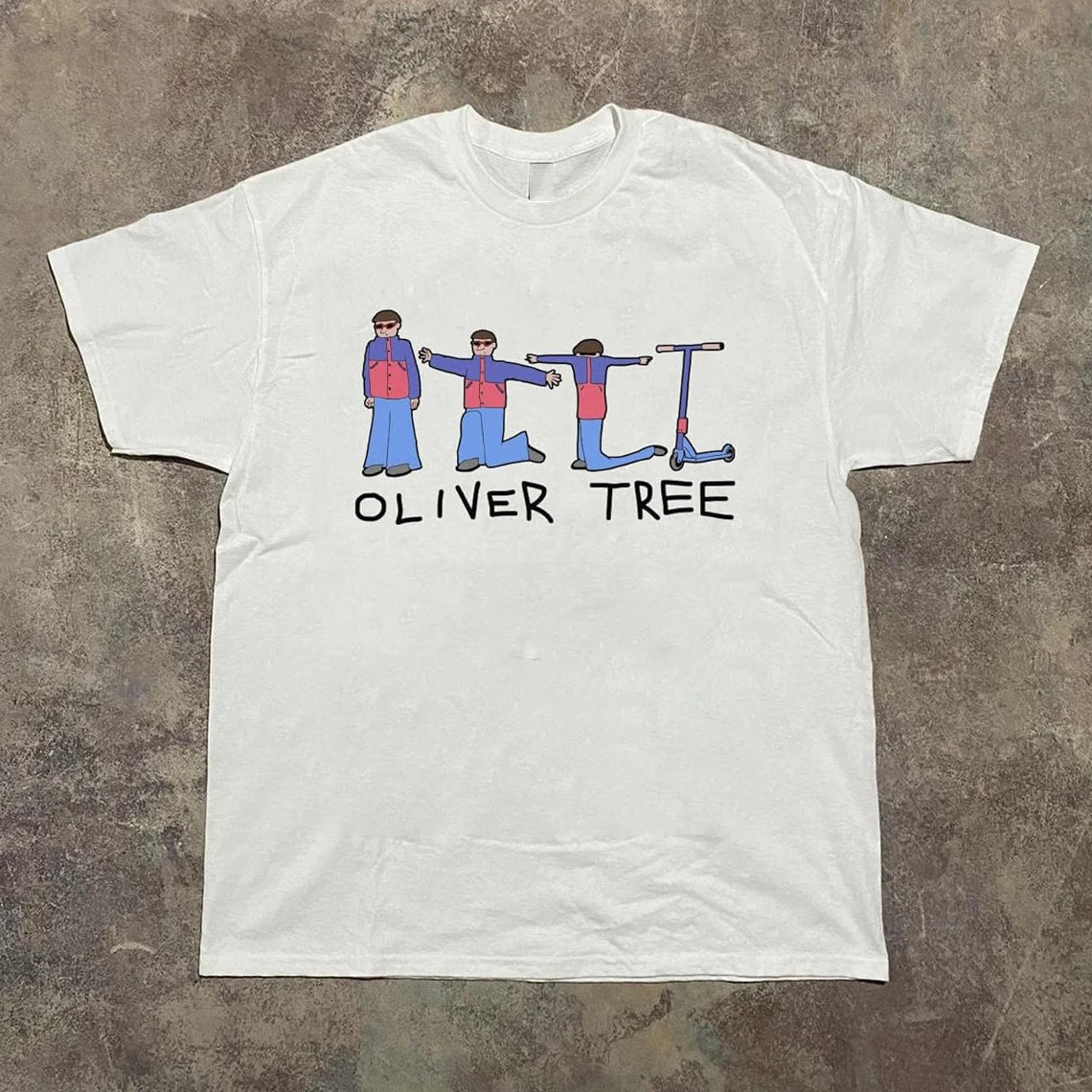 NEW! Oliver Tree White Cotton Shirt Full size S-5XL TH788