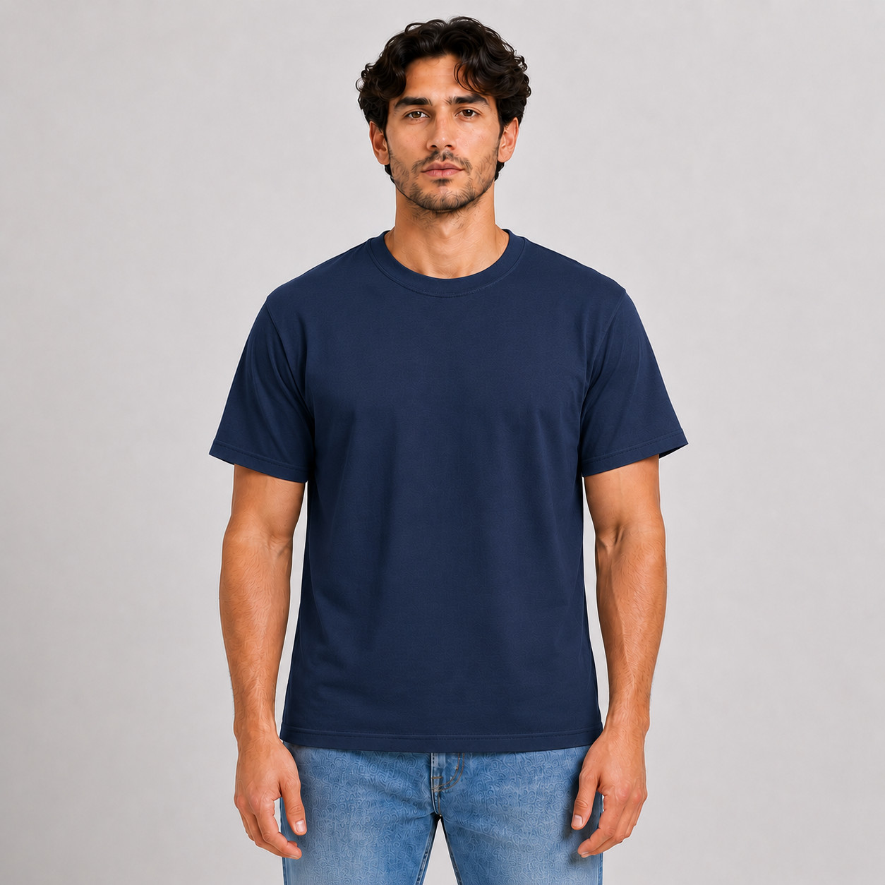 Gildan Heavy Cotton 5000 T-Shirt 3 & 5 Pack Men’s Blank Crew Neck Tee S-5XL