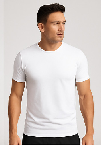 True Classic Men’s Crew Neck T-Shirts 6 Pack Combo Size M New No Tags