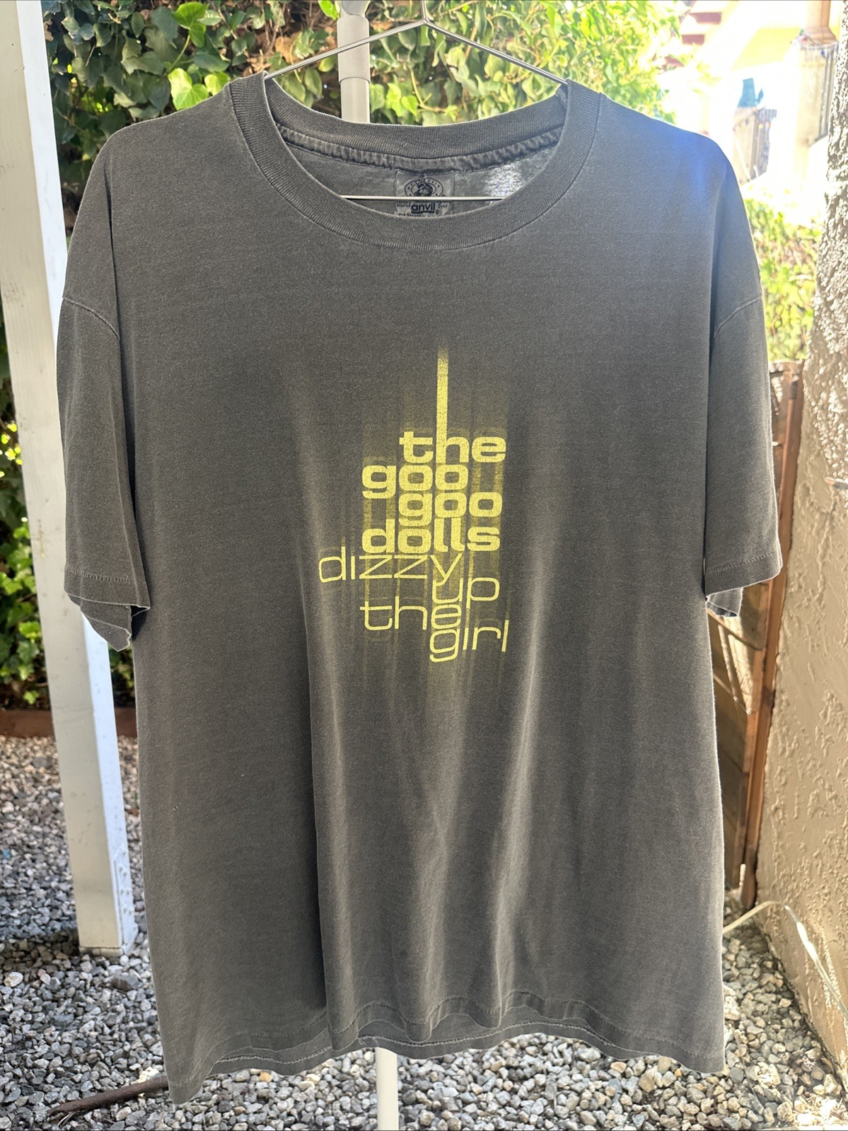 Vintage 90s The Goo Goo Dolls Dizzy Up The Girl T-Shirt Large Single Stitch Tee