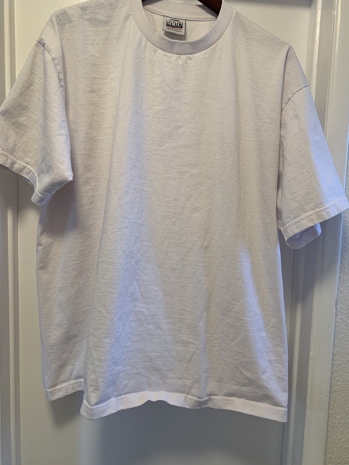 1 NEW PROCLUB LT XL HEAVY WEIGHT T-SHIRT PLAIN TEE PRO CLUB COLOR BLANK