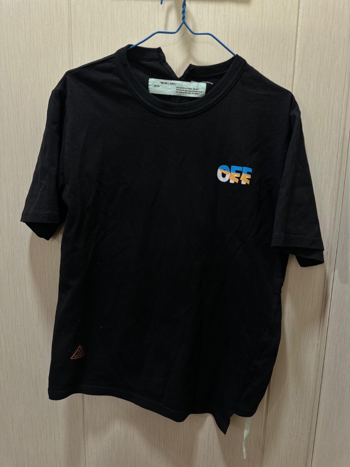Authentic Off-White Temperature Tee Black M Virgil Abloh 2018 Limited Rare SS18