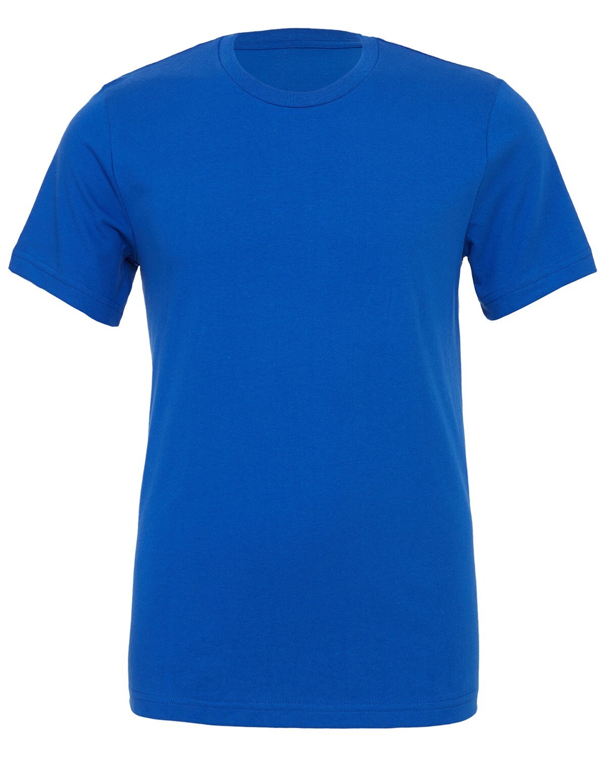 Bella + Canvas 3001C 3XL True Royal Cotton Jersey Tee Unisex Blue Tshirt