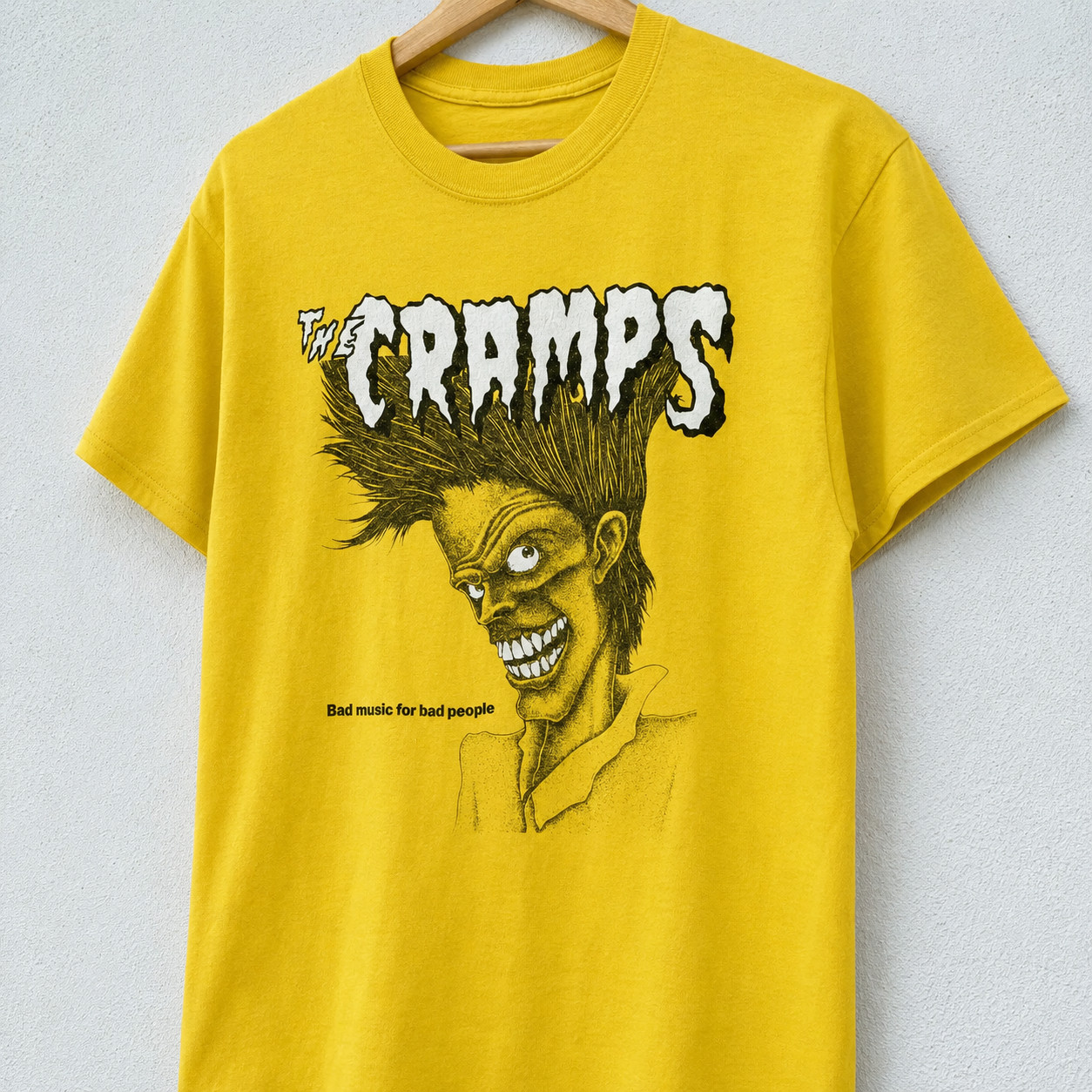 The Cramps Band Bad Music For Bad People T-Shirt All Size S-5XL DH1520