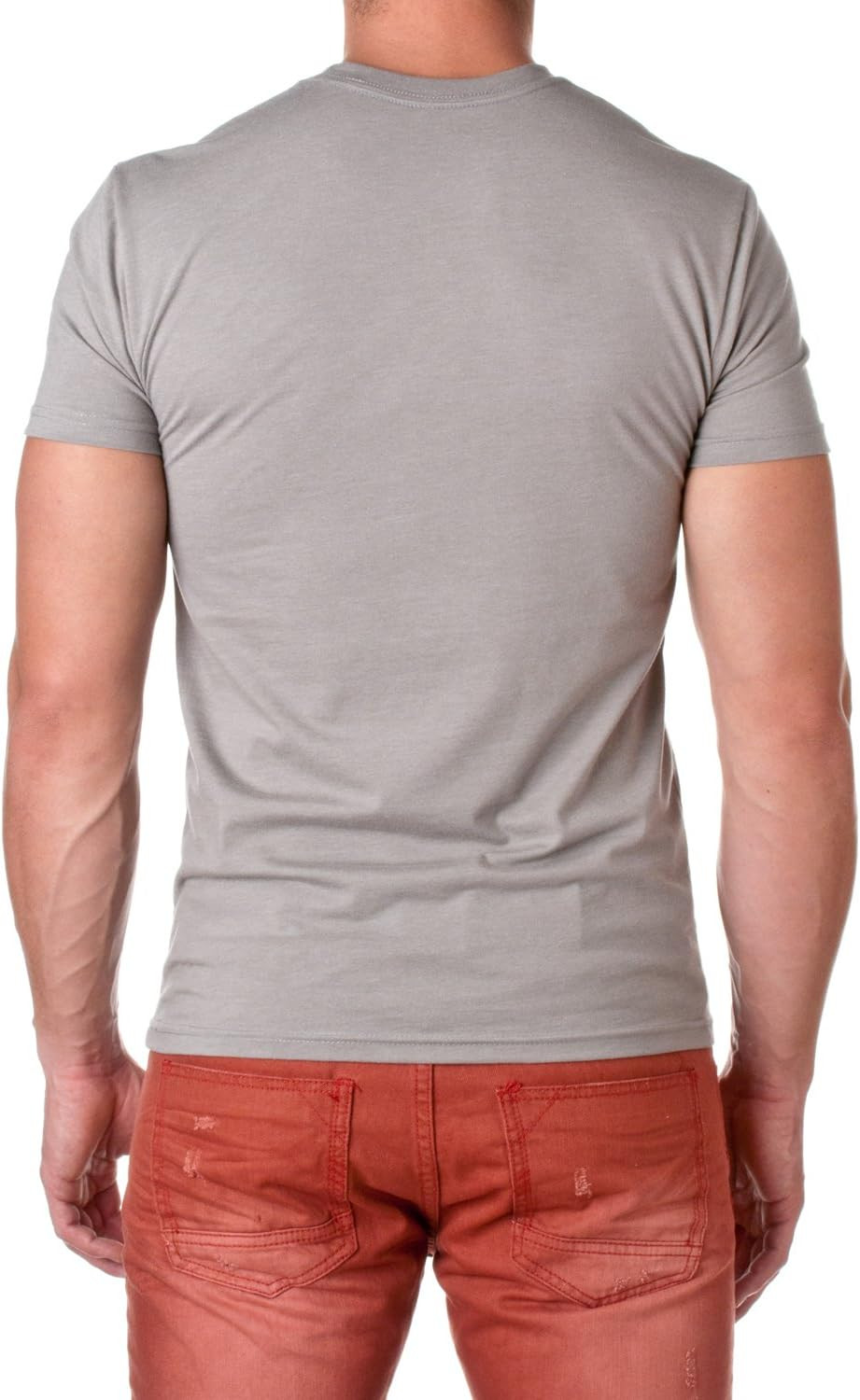 Men’S CVC Crew 2XL STONE GRAY