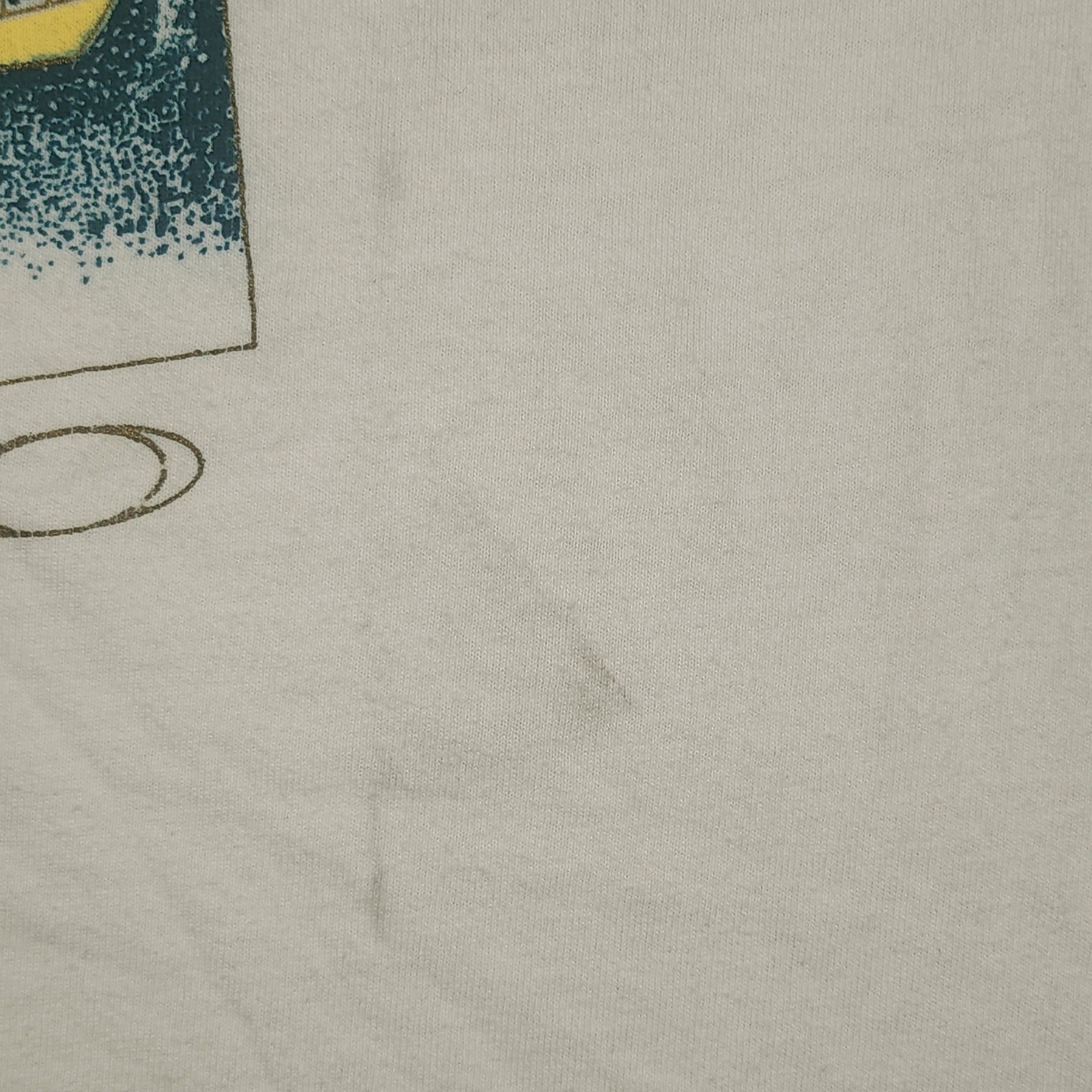 M&O Knits Cozumel Mexico Sailboat Graphic Tee Mens XL White Good Vintage Style