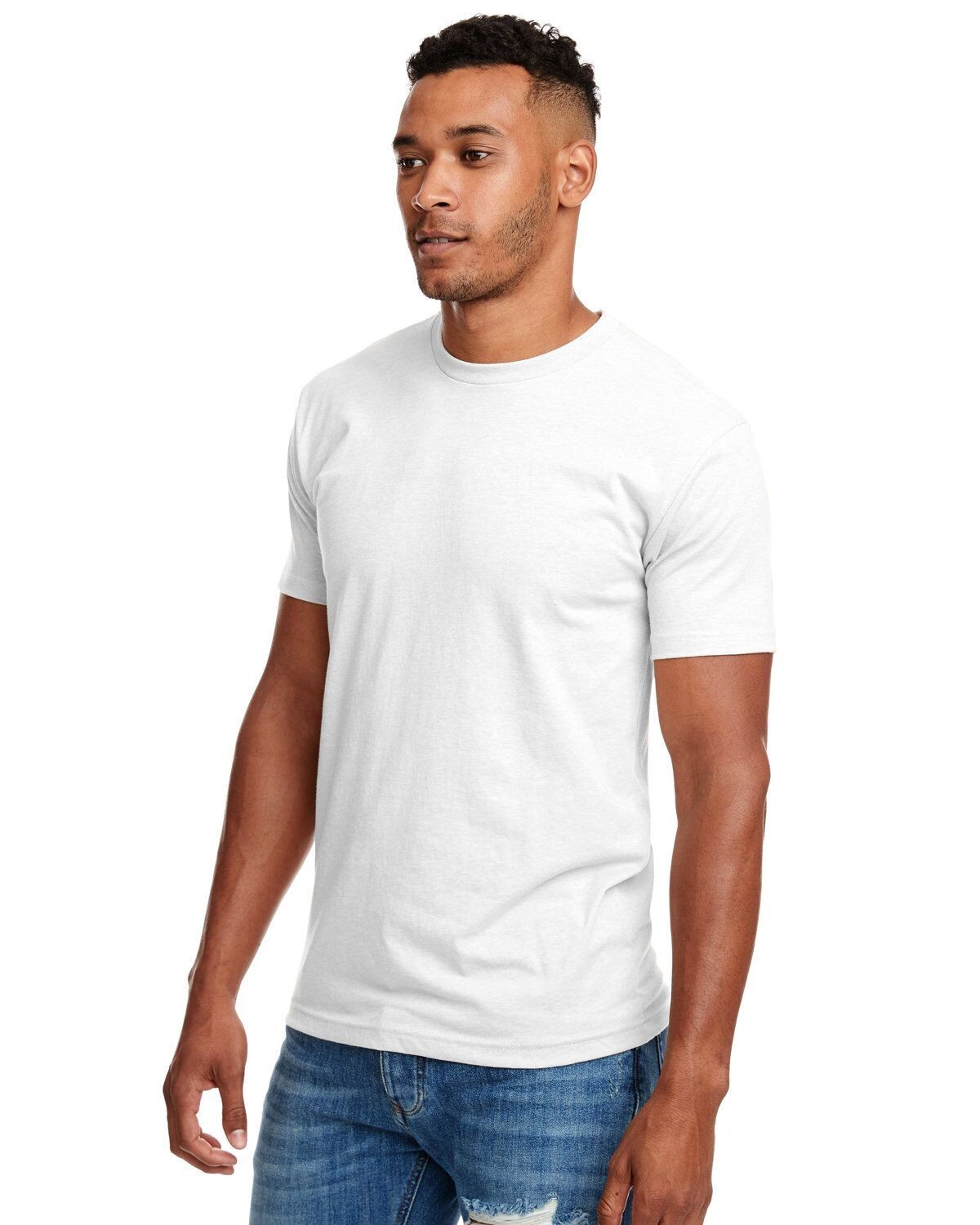 Next Level Apparel N6210 Unisex Short Sleeve Premium CVC Crew Neck T-Shirt Small