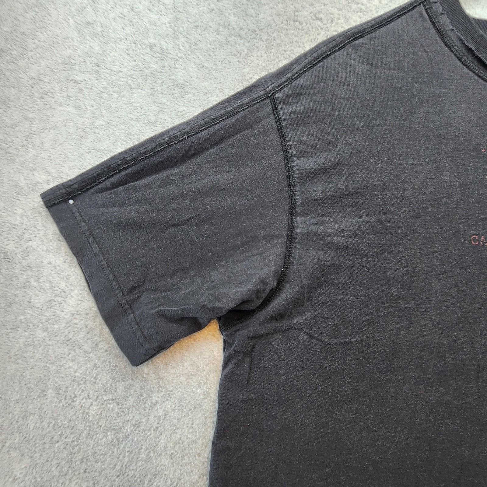 Body Glove Shirt Mens Large Black Distressed Graphic Protect The Core Surf Tee