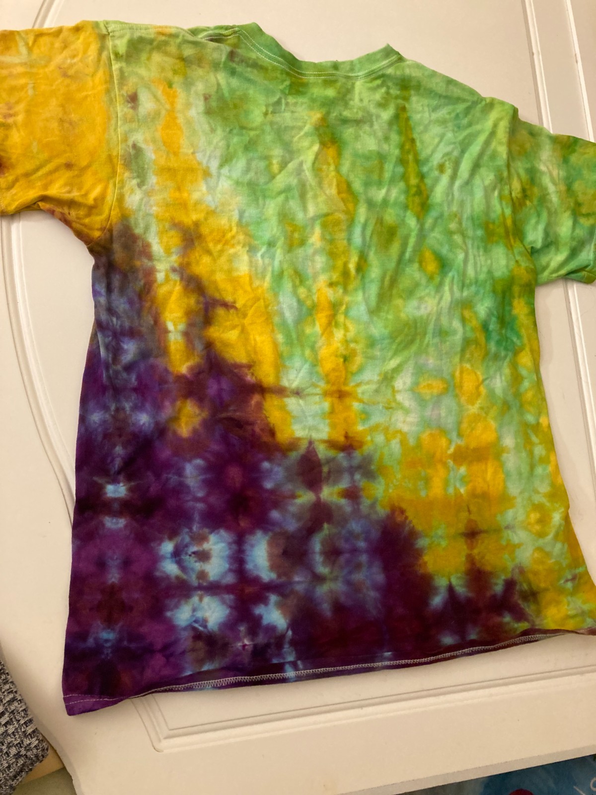 Handmade Gildan L Tie Dye T-Shirt ‘Glitch’ Style Brand new, Never worn