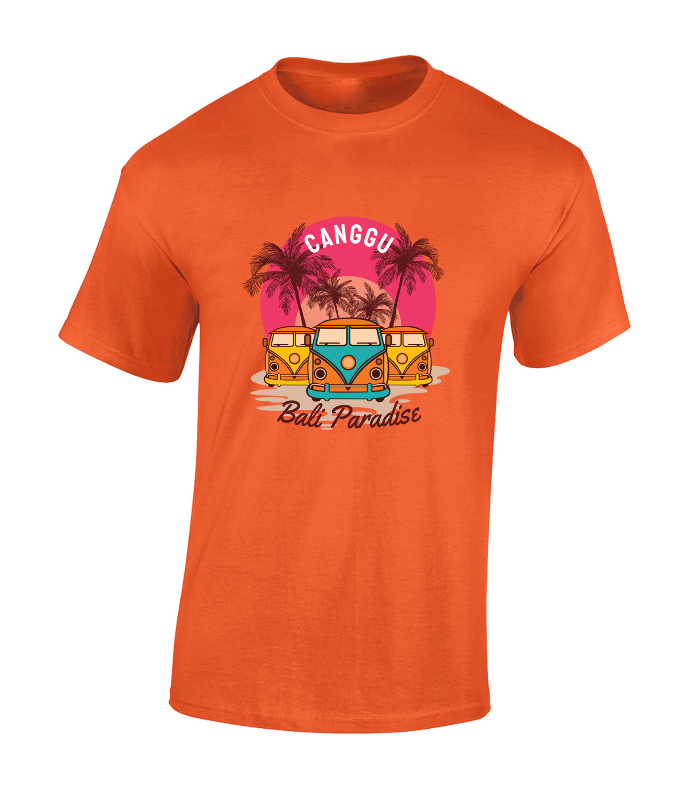 CANGGU BALI PARADISE MENS T SHIRT BEACH SUMMER HOLIDAY CASUAL CLOTHING TOP
