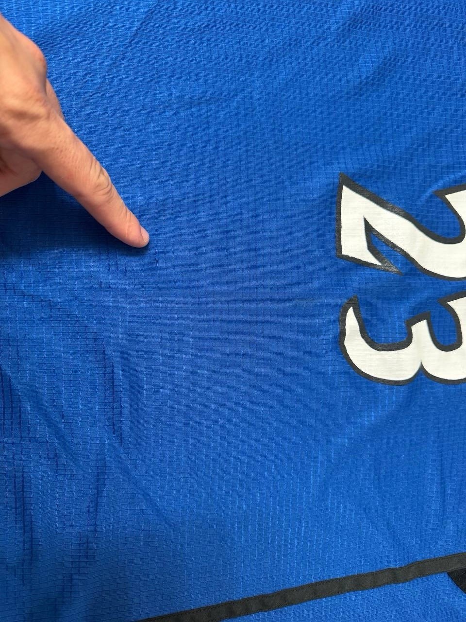 TinderWolves #23 Blue Basketball Jersey Parody Timberwolves Size M