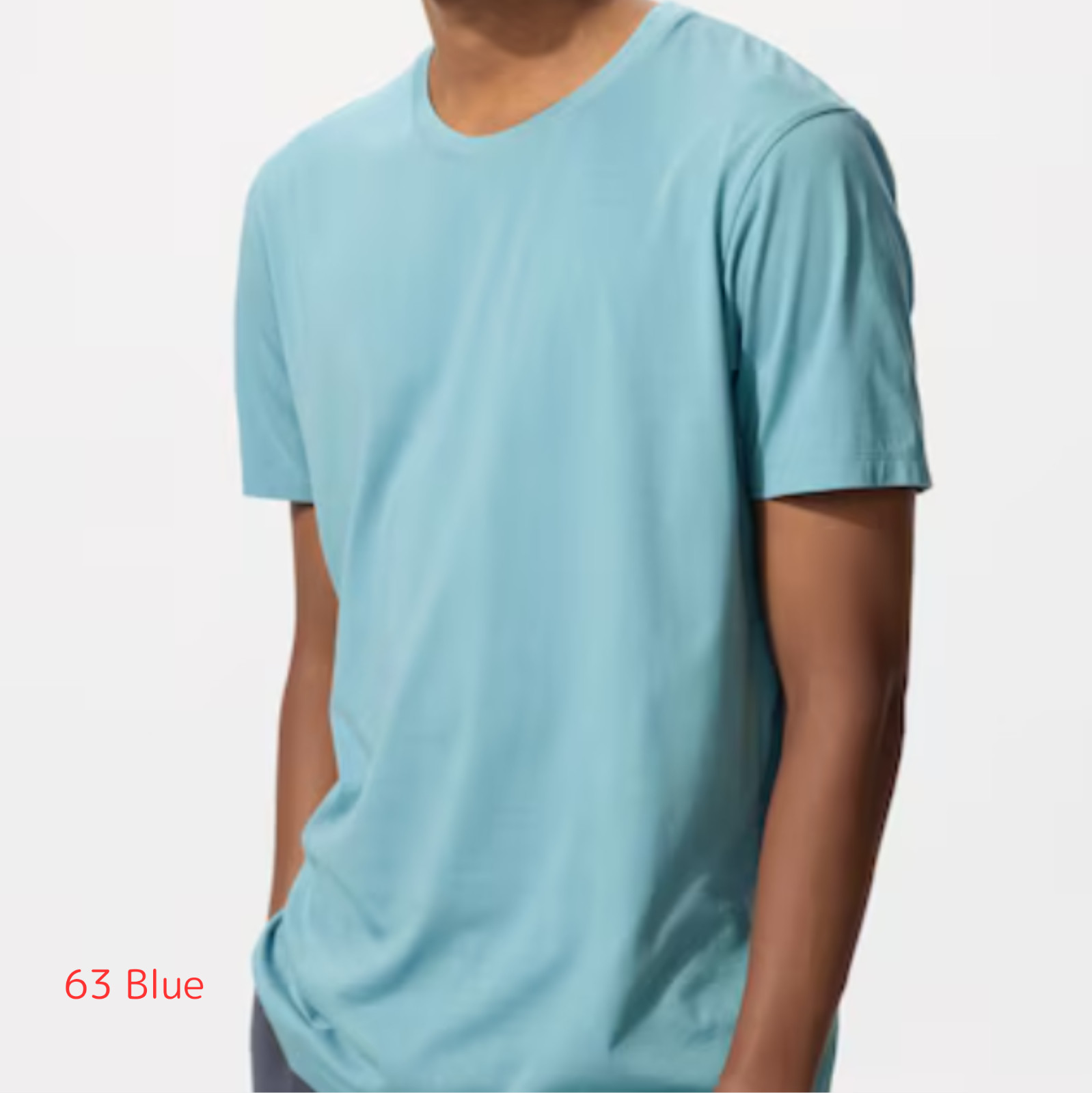 UNIQLO Premium 100% SUPIMA Cotton Crew Neck Short-Sleeve T-Shirt Men XS~4XL New