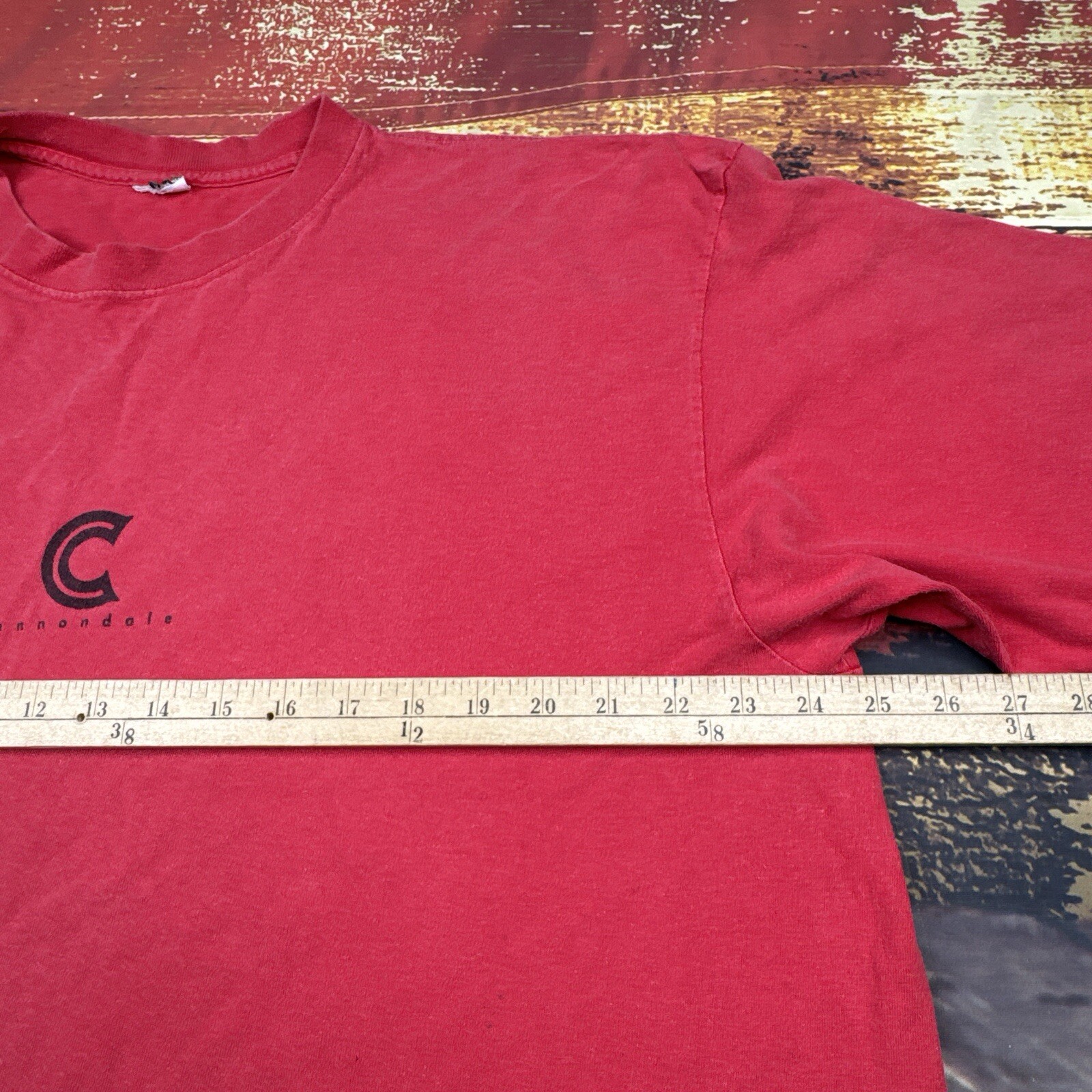 VTG 90’s Cannondale Shirt RAVEN Super V Mens 2XL Mountain Bike Promo Faded MTB