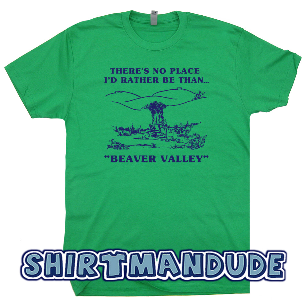 Funny T Shirt Beaver Valley Offensive Saying Novelty Sex Dirty Crude Rude Mens