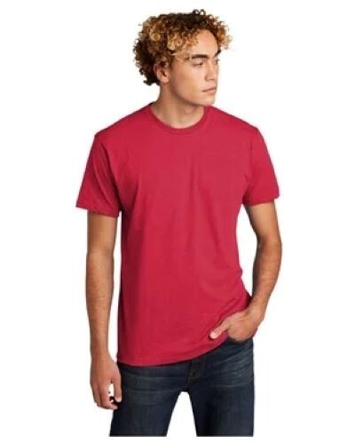 Next Level Apparel Adult Unisex 6210 CVC Red SS Crew Neck Tshirt New