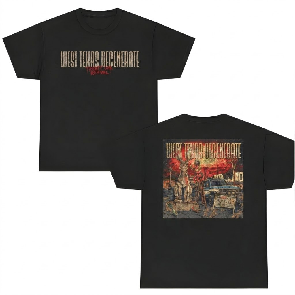 Treaty Oak Revival West Texas Degenerate T-Shirt Unisex Cotton All Sizes CB0897