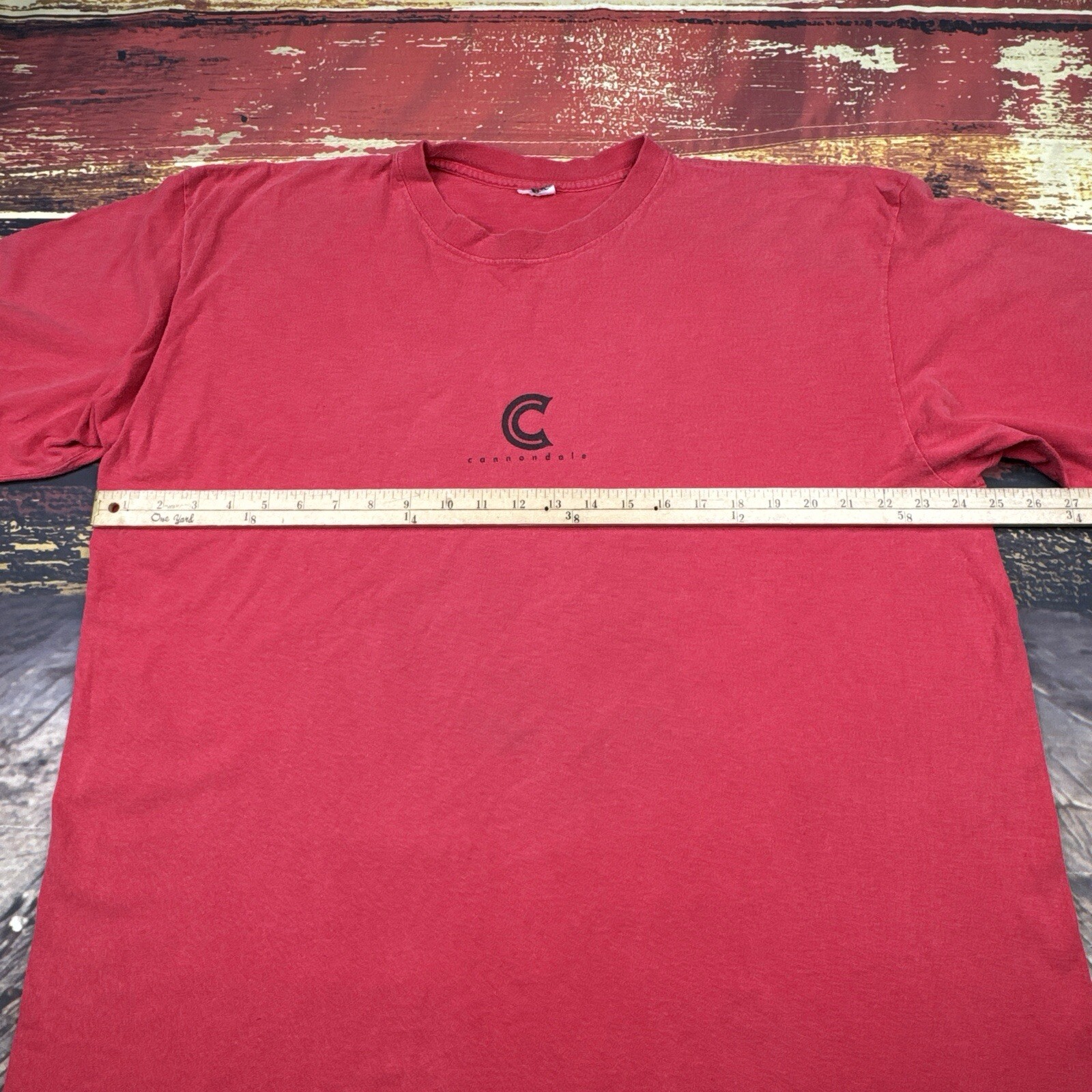 VTG 90’s Cannondale Shirt RAVEN Super V Mens 2XL Mountain Bike Promo Faded MTB