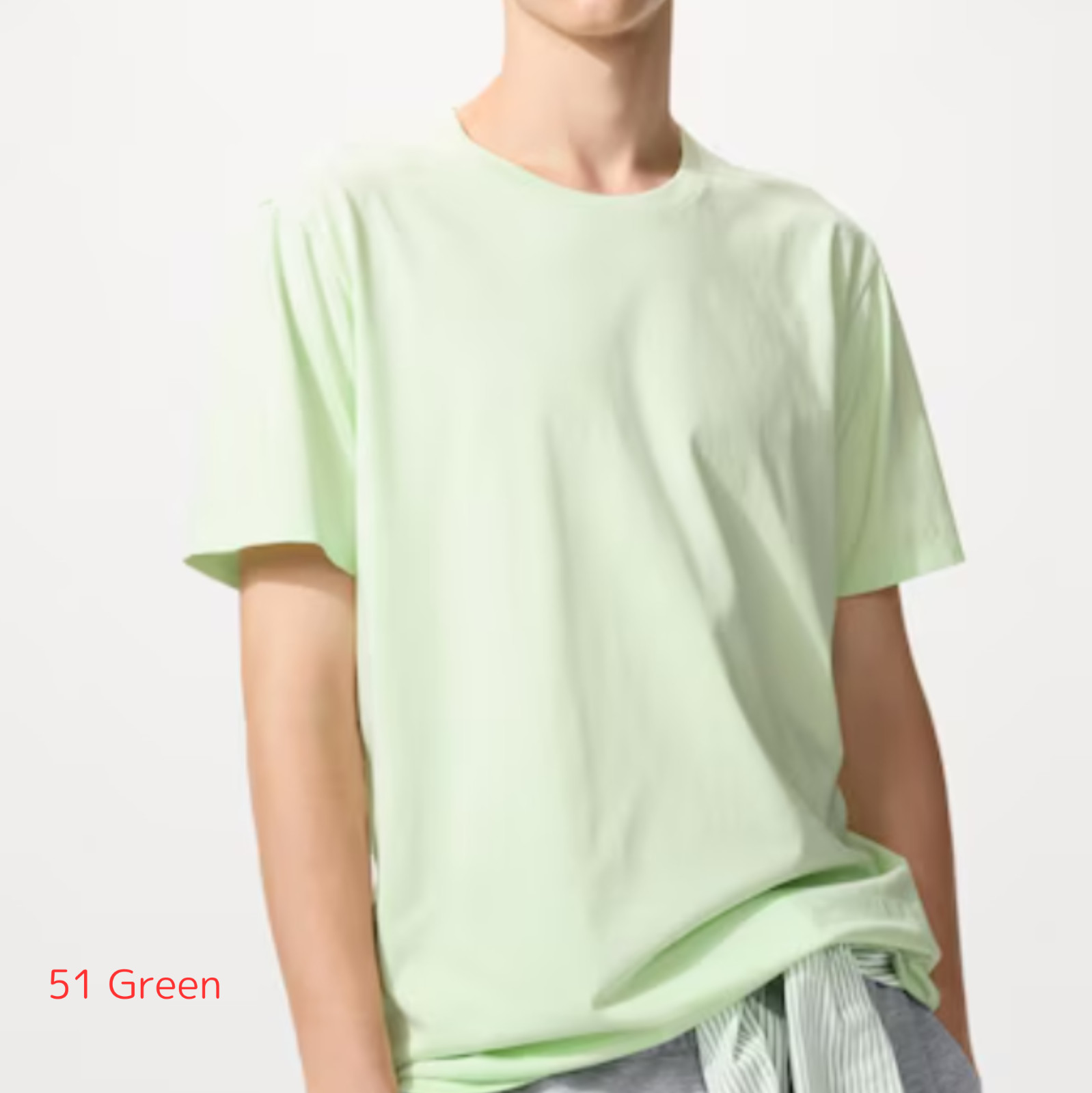 UNIQLO Premium 100% SUPIMA Cotton Crew Neck Short-Sleeve T-Shirt Men XS~4XL New