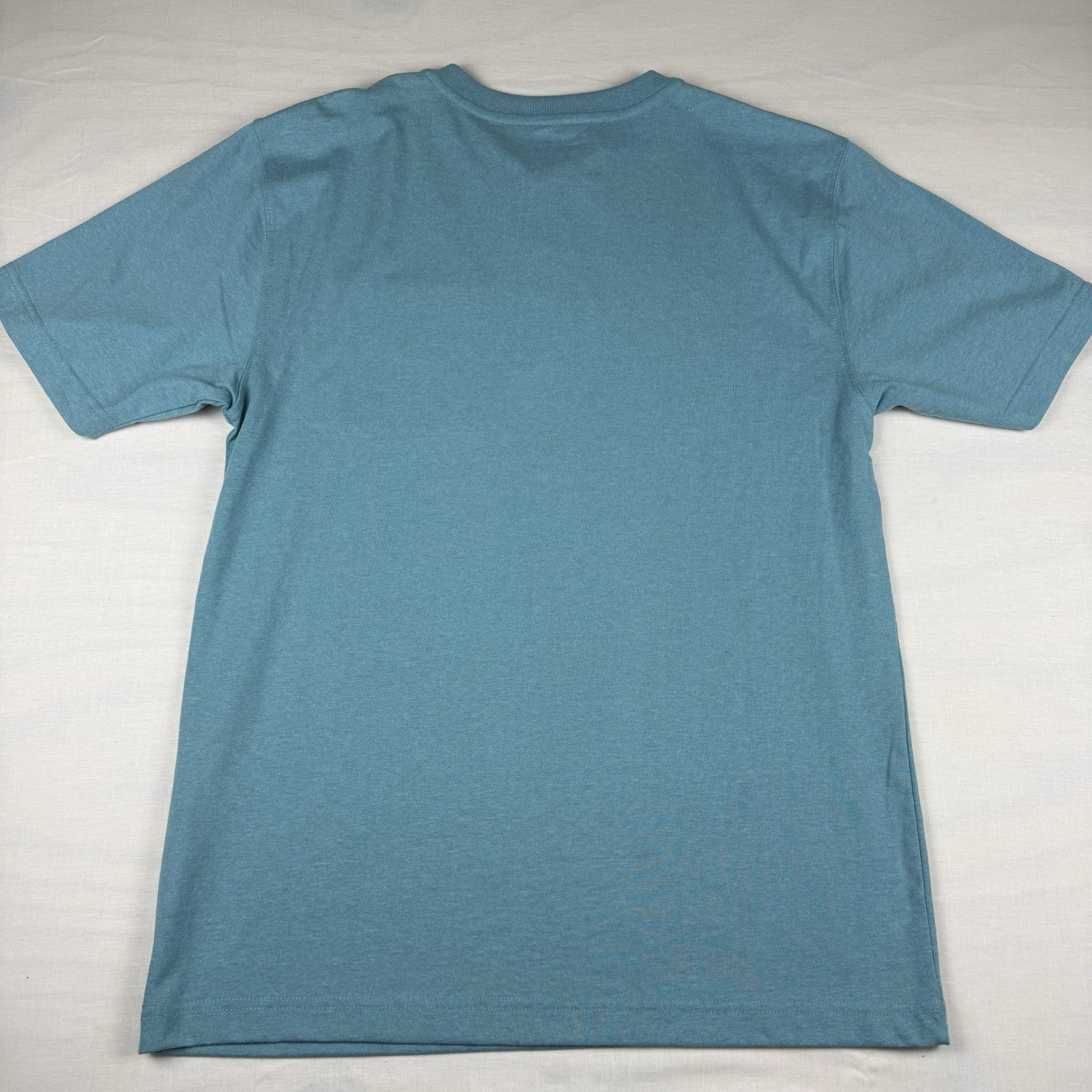 Carhartt Men’s S Loose Fit Pocket Henley T-Shirt Summer Blue Heather NWT TK0084