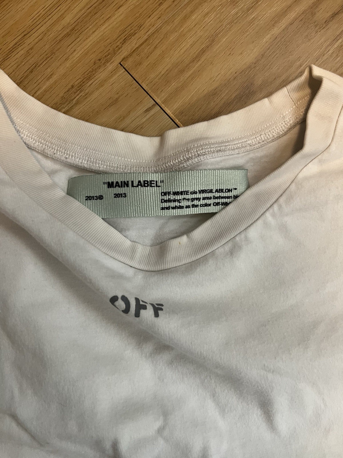 Off-White White Graphic T-Shirt Mens Reprint Streetwear Tee S-5XL