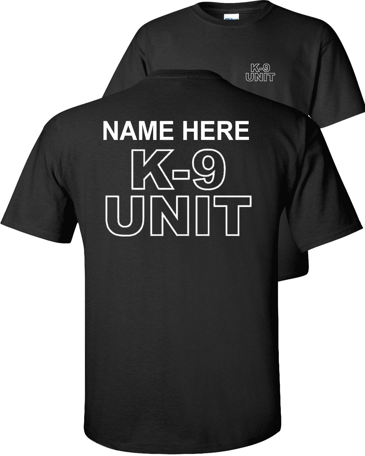 Custom Police K-9 Unit T-Shirt