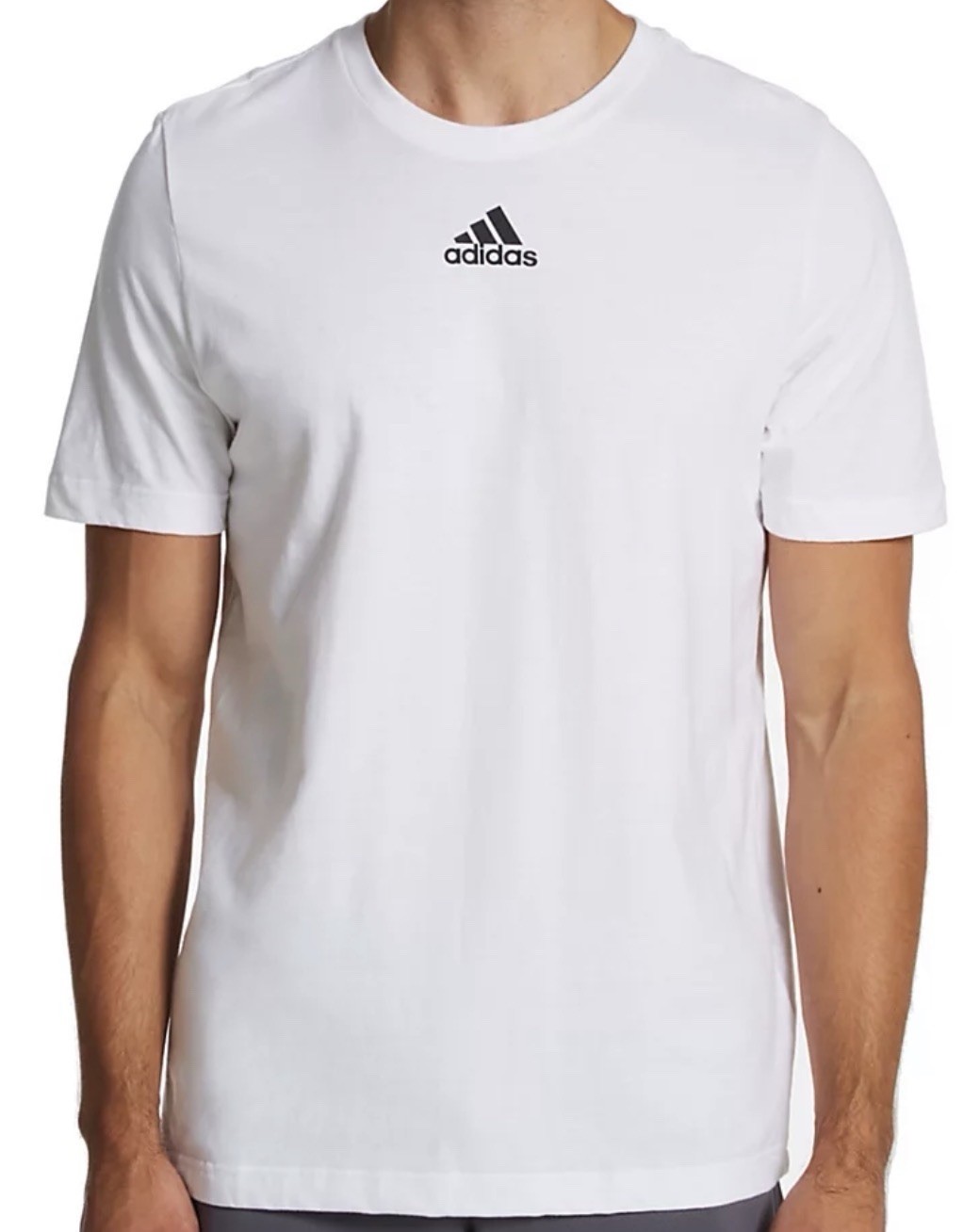 adidas Cotton Amplifier Tee Short Sleeve White EK0172 Men’s Size Medium – NWT