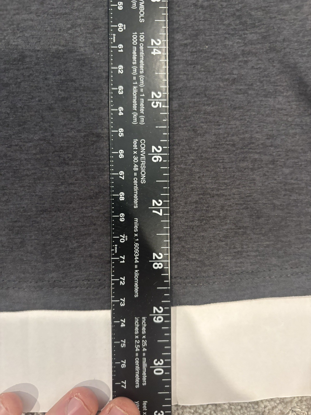 7 DIAMONDS Core Men’s Henley Performance Long Sleeve Gray Shirt – XL