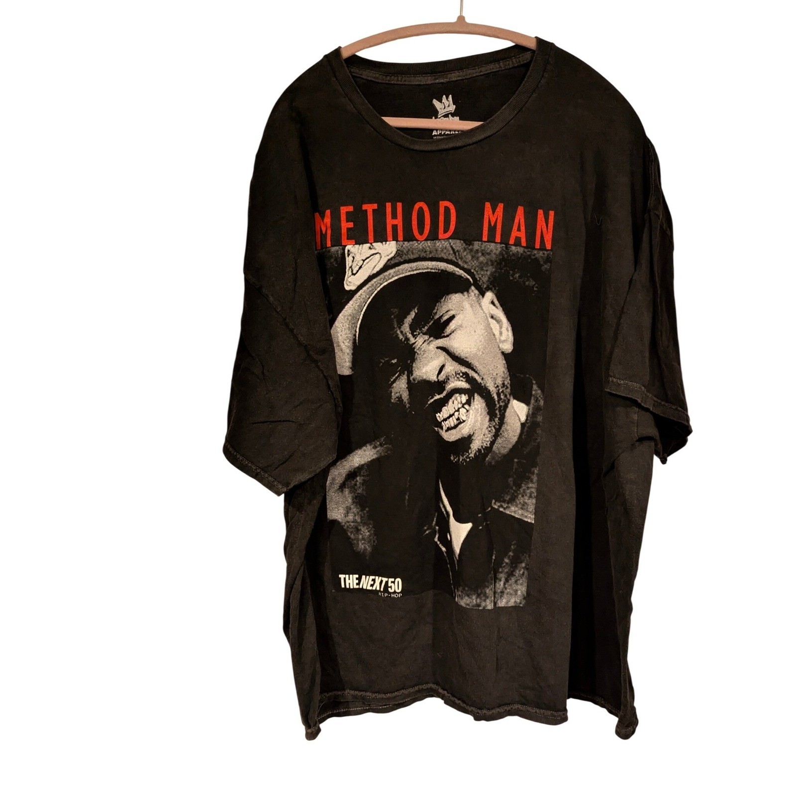 Method Man Graphic T Shirt Legends Apparel 50th Anniversary Hip Hop 3XL
