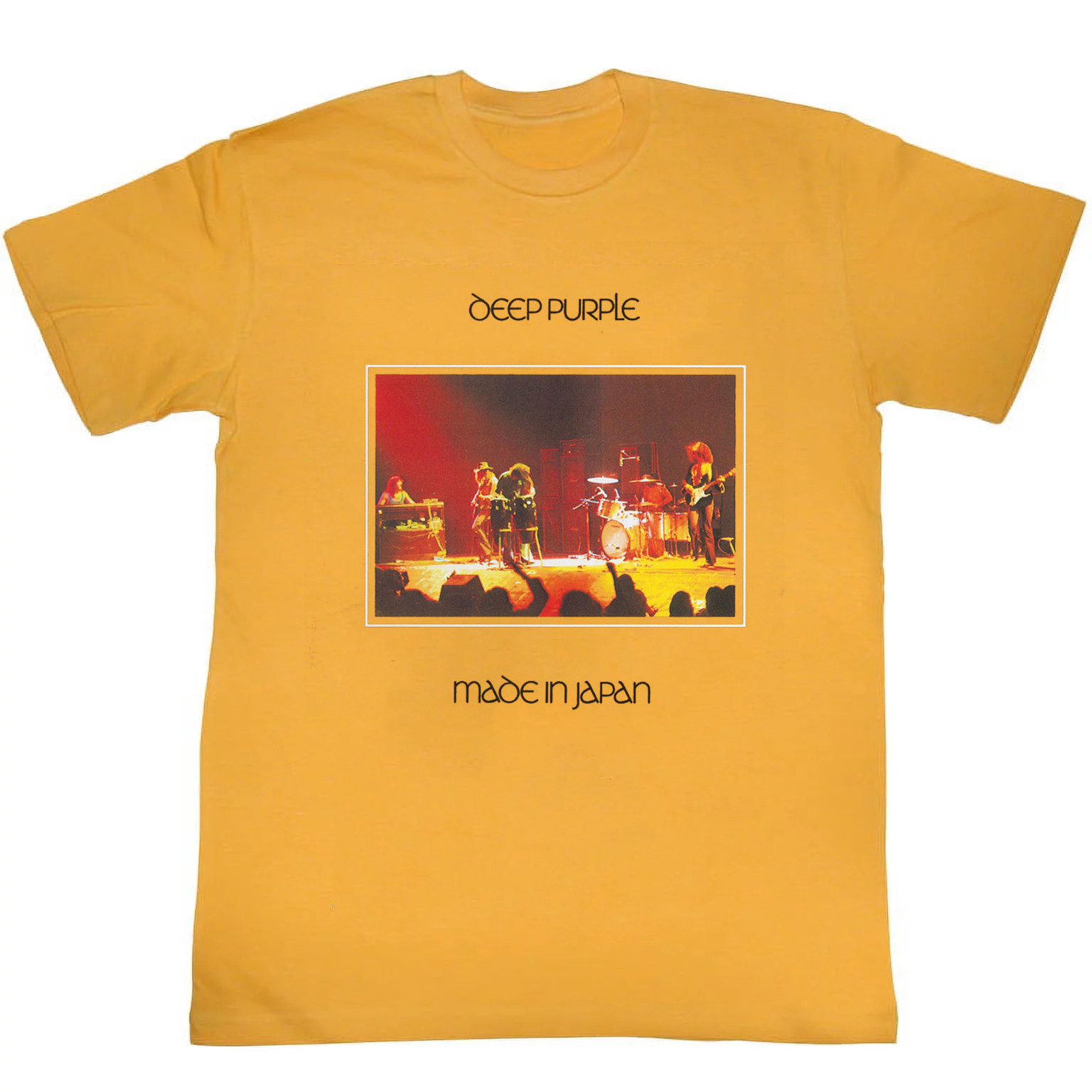 Deep Purple Band Made in Japan Cotton Gift For Fan T Shirt Size S-5XL