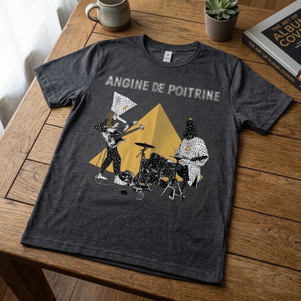 Angine de Poitrine Band Vintage Music T-Shirt TA79