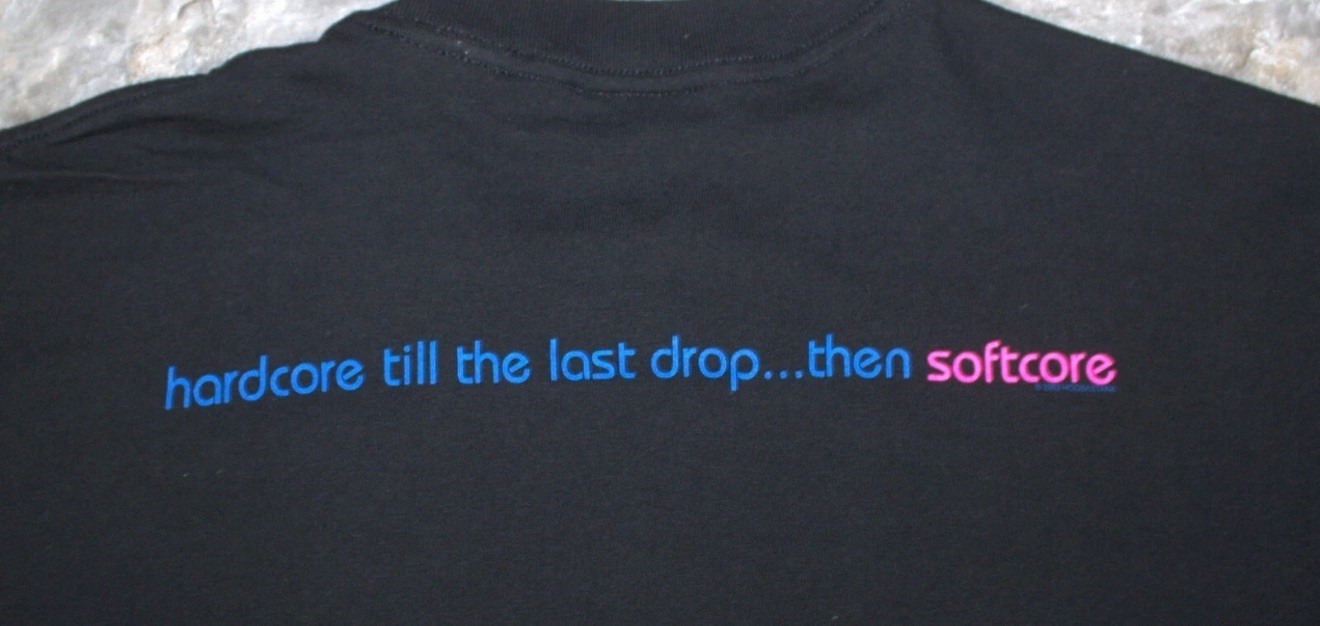 NOS Vintage Hoobastank Hard Core Till The Last Drop.. Than Soft T-Shirt SZ AL