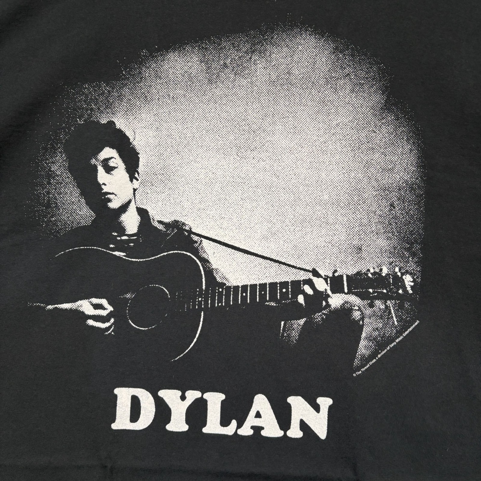 Bob Dylan A Complete Unknown Oversized Folk Legend Tee XL
