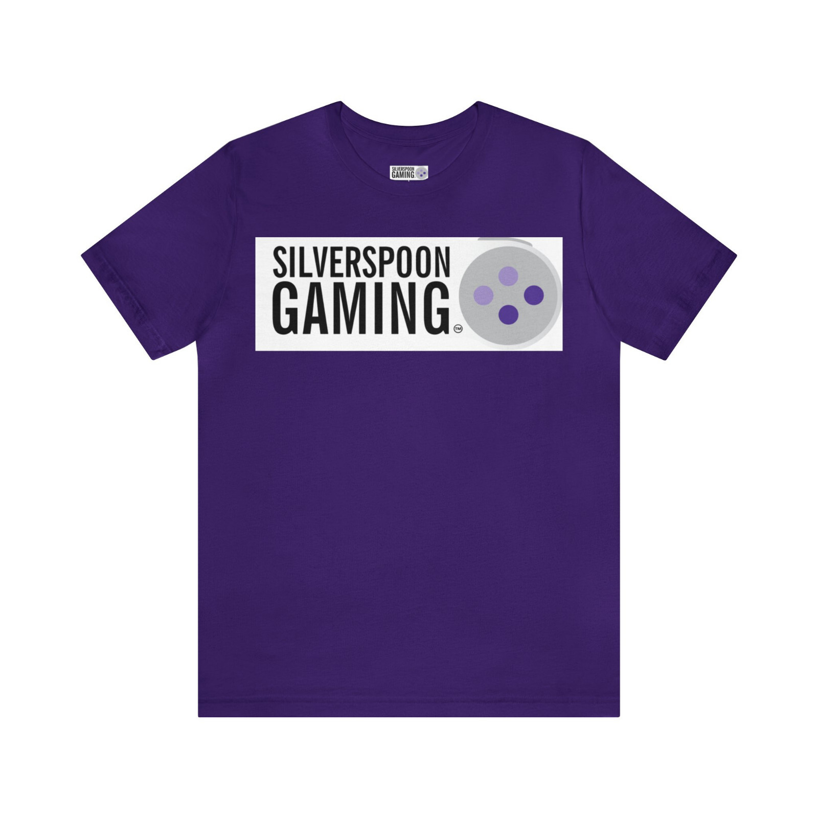 Silverspoon Gaming Logo Unisex Jersey Short Sleeve Tee – Brand New