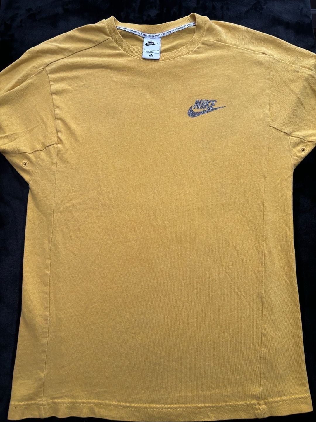 Nike Sportswear Revival Move To Zero Heavyweight T-Shirt in Vivid Sulfur