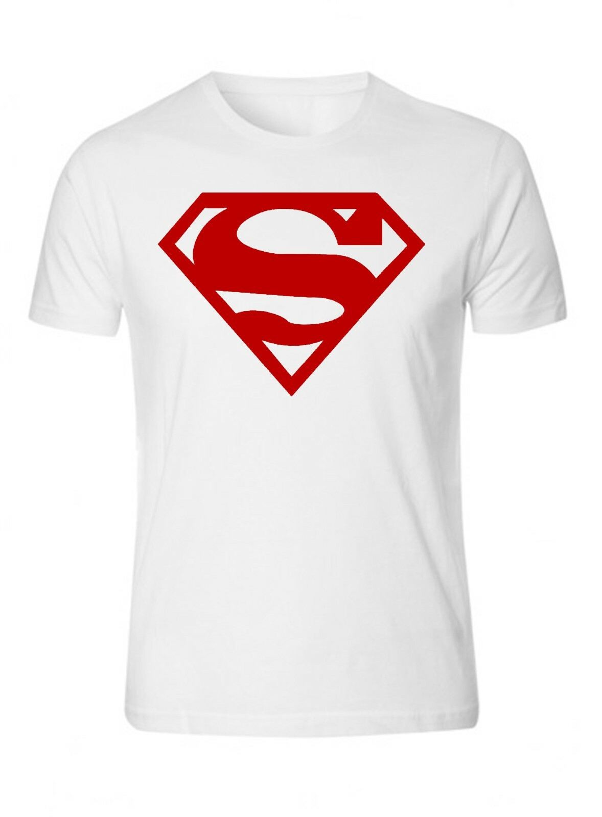 Superman Shirt Unisex White T-shirt Tee S – 5XL T-Shirt Tee