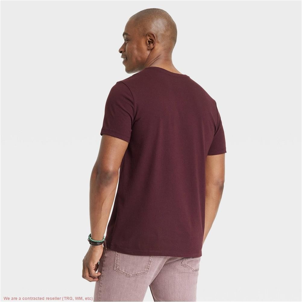 Men’s Every Wear V-Neck T-Shirt – Goodfellow & Co Pom Mystery L *SEE DEAL!!!*