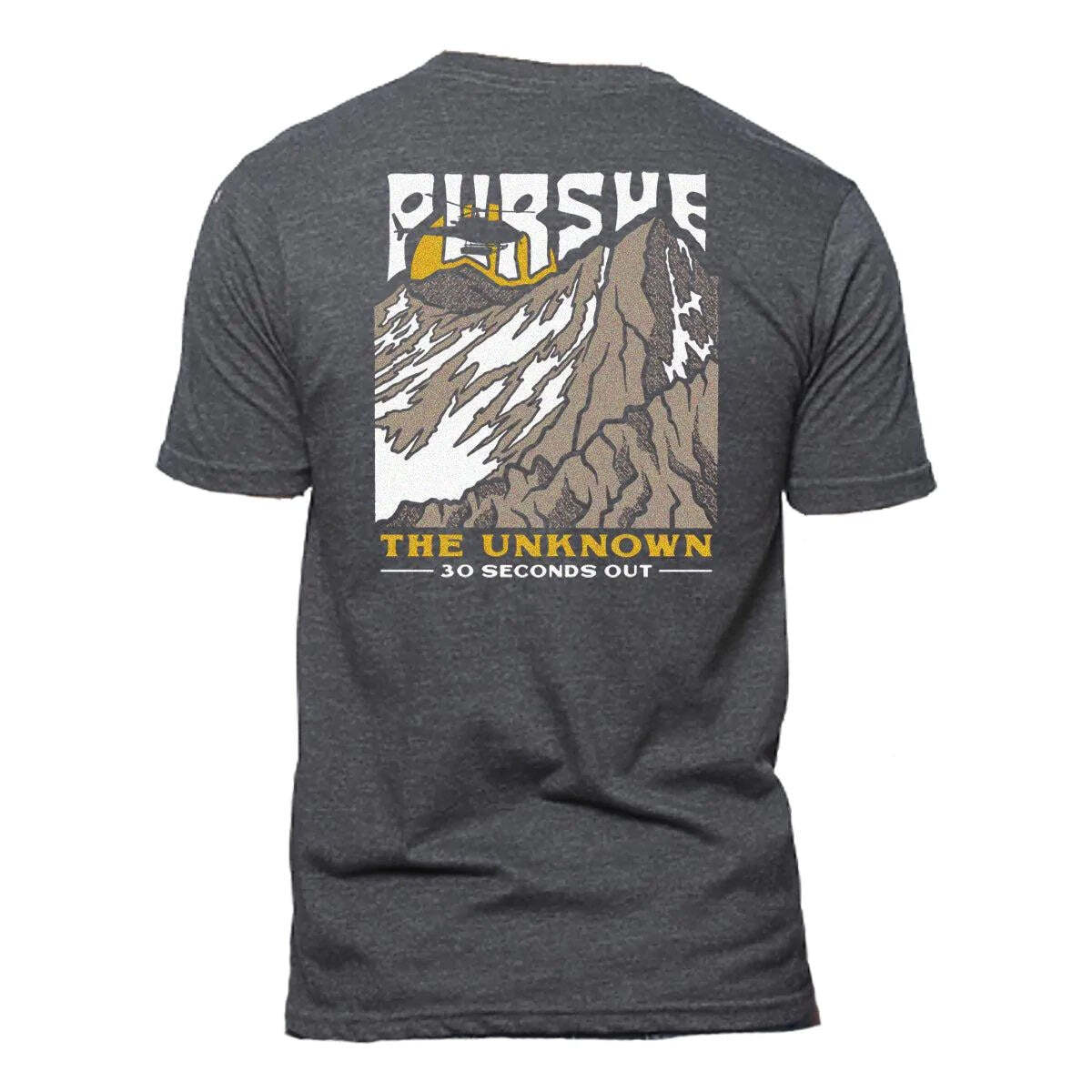 NEW Thirty Seconds Out Pursue the Unknown Mountains T-Shirt