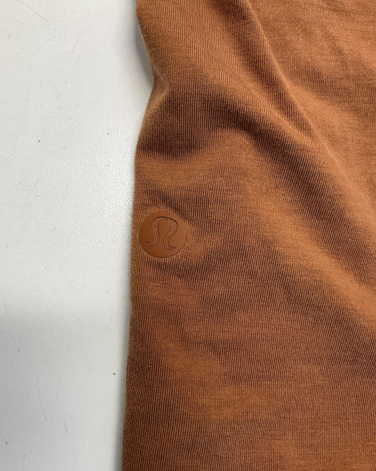 Lululemon Heather Burnt Orange T-Shirt Size L