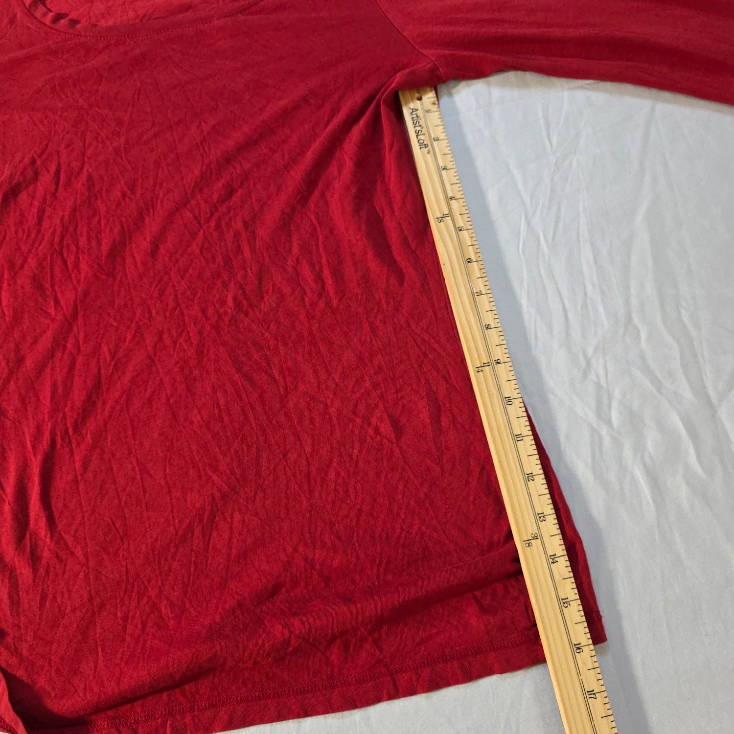 MOSSIMO SUPPLY CO. CASUAL TEE L 100% COTTON MACHINE WASH COLD WITH LIKE COLORS