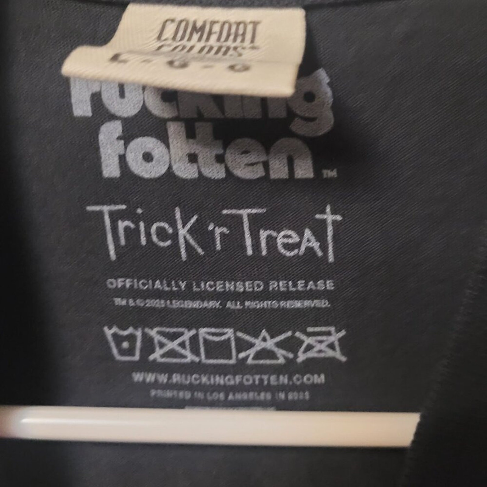 Rucking Fotten Trick ‘r Treat Sam Japanese Horror Movie T-Shirt Black L Variant