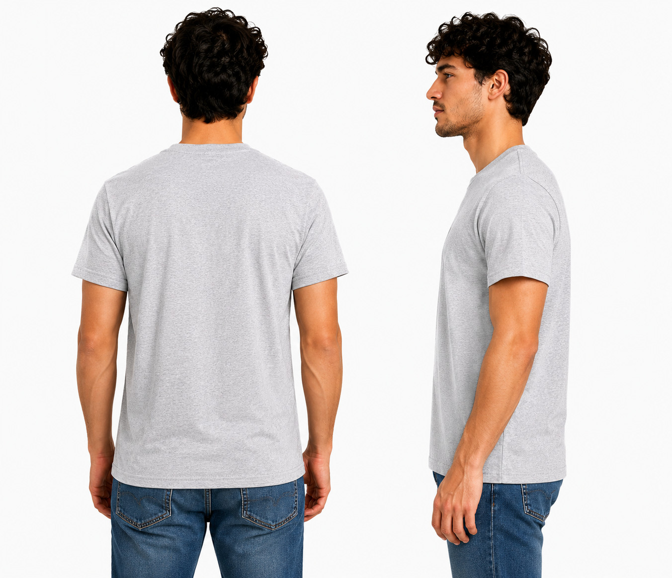 Gildan Heavy Cotton 5000 T-Shirt 3 & 5 Pack Men’s Blank Crew Neck Tee S-5XL