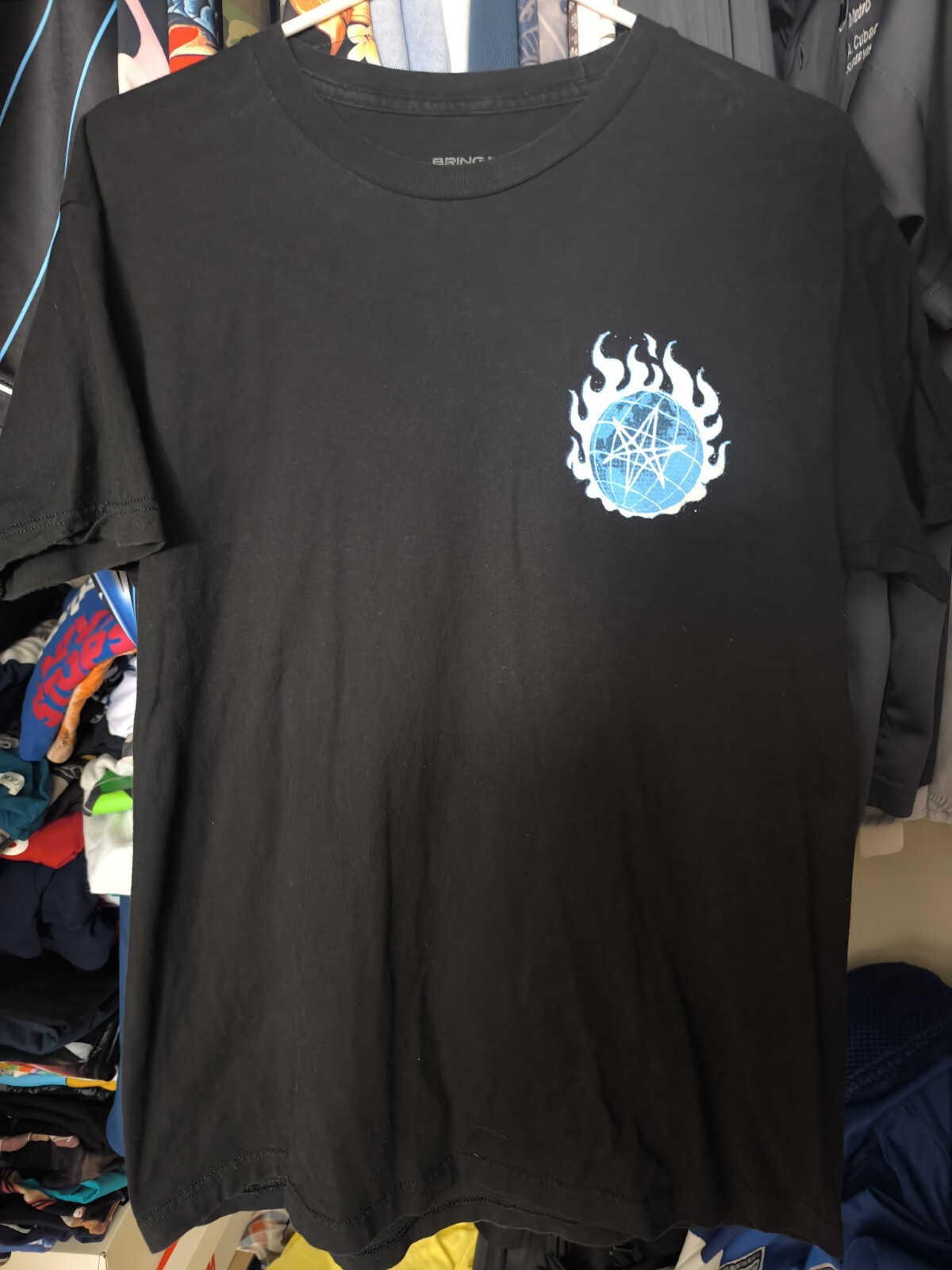 Bring me the horizon england post hard core double sided shirt