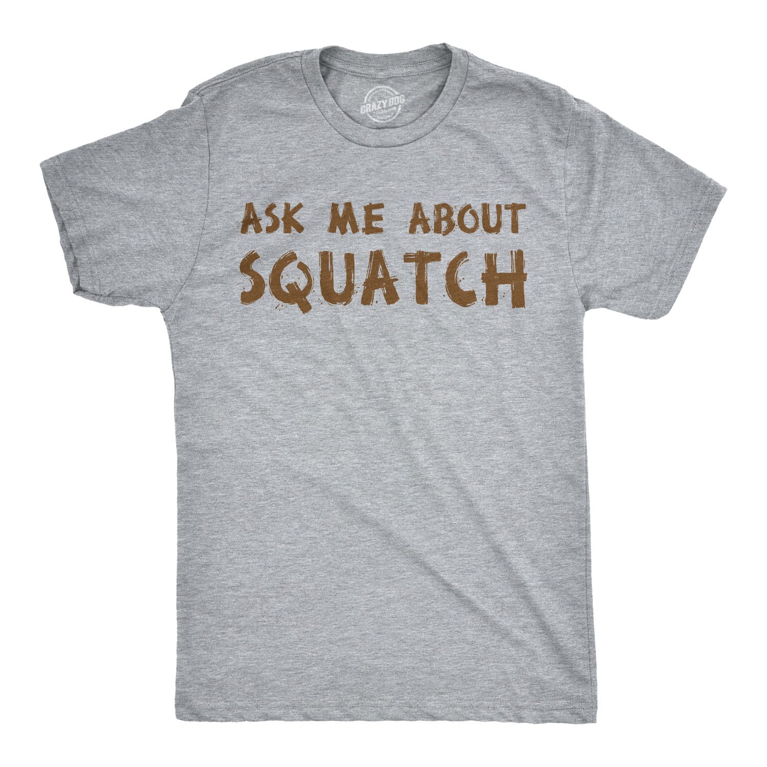 Ask Me About My Bigfoot T Shirt Funny Graphic Sasquatch Flip Shirts Yeti Humor