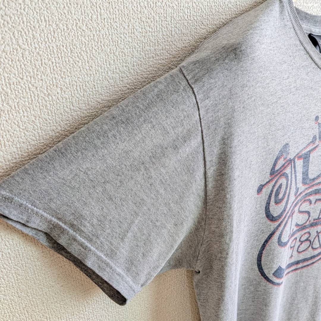 Stussy Crown IST 1980 Graphic T-Shirt Gray Men’s Medium Made in Mexico