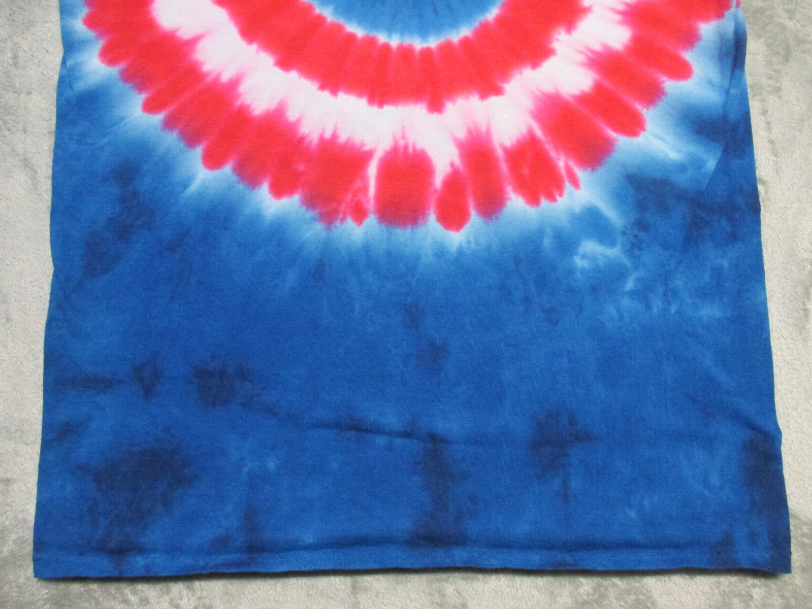 Vintage Marvel Captain America Shirt Mens Large Red Blue Super Hero Tie Dye AOP