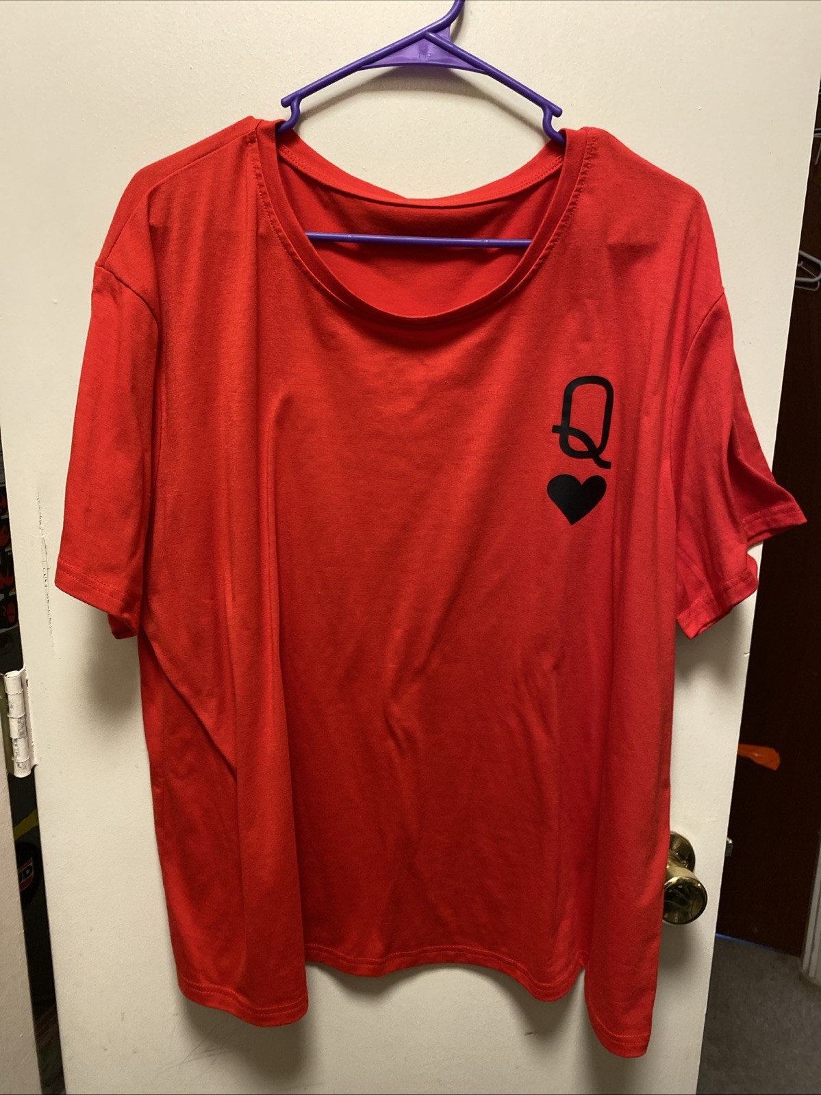 Queen Of Heart Red T-shirt 3X L