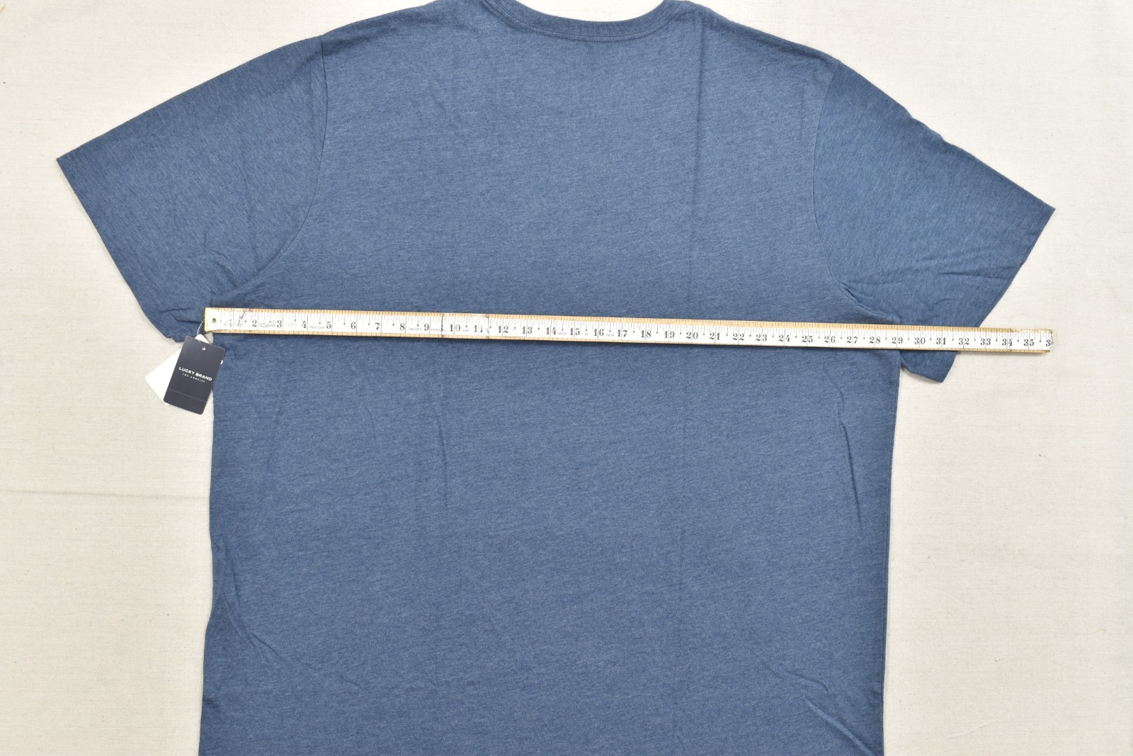 Lucky Brand Men’s Fender Rock Hand Blue Short Sleeve Crew Neck Size 3XLT NEW