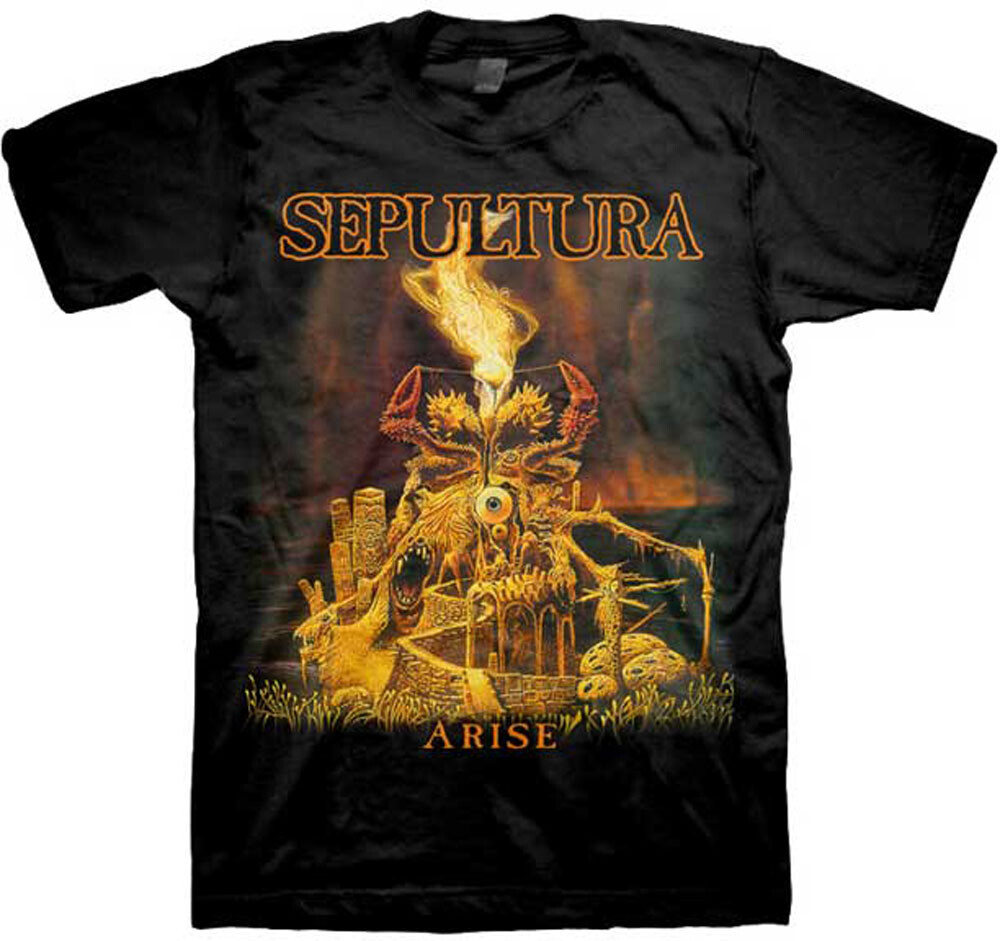 SEPULTURA – Arise – T SHIRT S-M-L-XL-2XL Brand New T Shirt