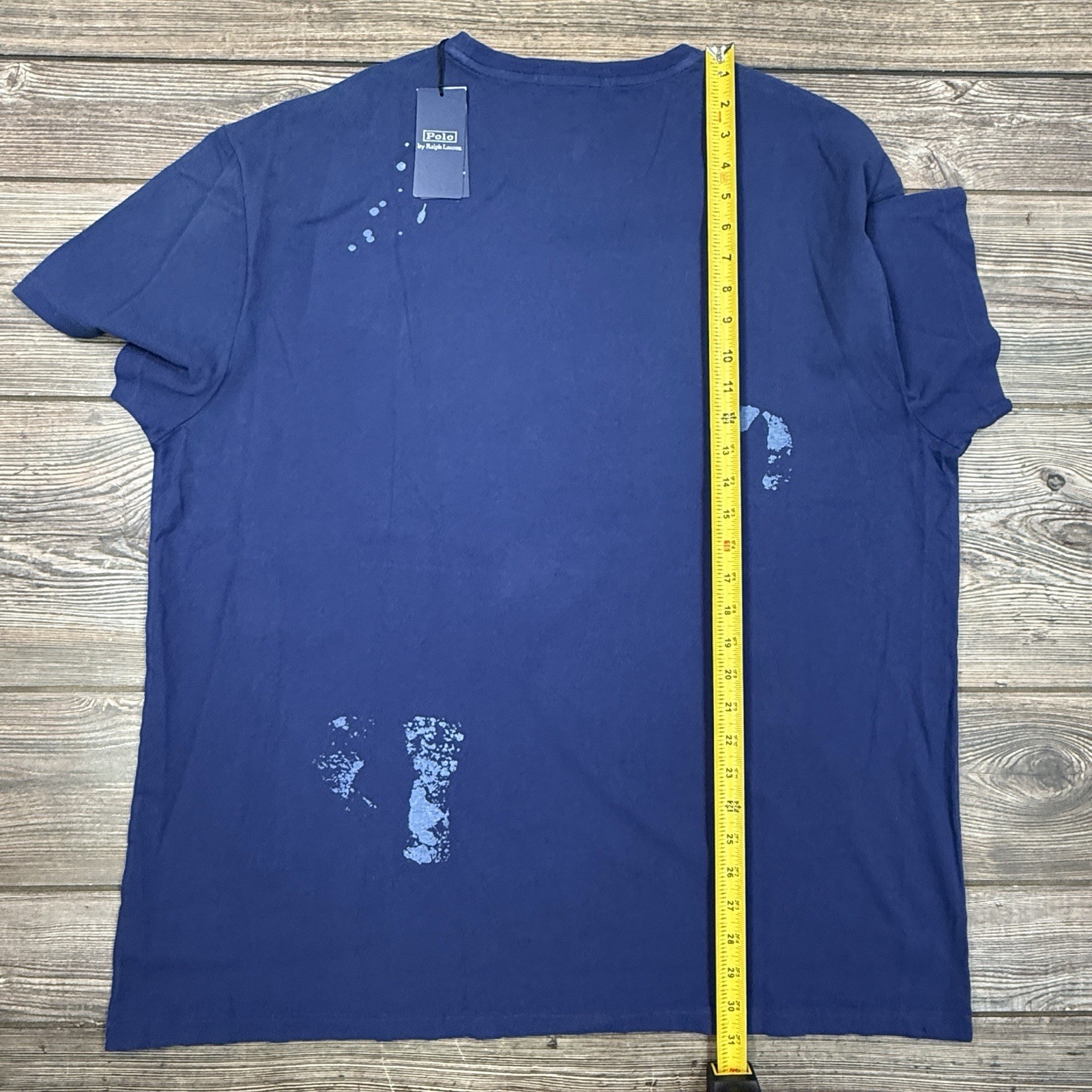 Polo Ralph Lauren Men’s Classic Fit Big Wave Surf Contest T-Shirt Blue SZ XL NEW